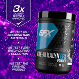 EFX Sports Kre-Alkalyn EFX Powder | pH Correct Creatine Monohydrate Powder Supplement | Strength, Muscle Growth & Performance | 266 Servings (Unflavored)