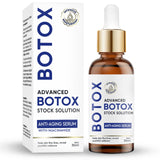 Botox Face Serum, Botox in A Bottle, Botox Stock Solution Facial Serum with Vitamin C & E, Instant Face Tightening & Anti Aging Serum, Boost Skin Collagen, Reduce Fine Lines, Wrinkles, Plump Skin