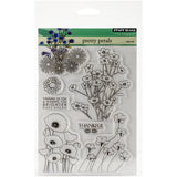 Penny Black 30-288 Pretty Petals Transparent Stamp Set