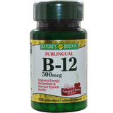 Nature's Bounty Vitamin B-12 500 mcg, 100 ea (Pack of 4)