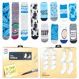 Ripple Junction The Office 12 Days Of Socks Advent Calendar Gift Set (12 Socks Included)