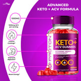 Proton Keto ACV Gummies Advanced Weight Management, Protein Keto ACV Gummies, Proton Keto Plus Gummies with Apple Cider Vinegar Supplement 1000mg, Proton Keto+ACV Gummies Reviews (2 Pack)
