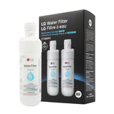 LG LT1000P2 6-Month / 200 Gallon Refrigerator Replacement Water Filter, 2 Count & CLR Fresh & Clean Garbage Disposal, Fresh Scent Weekly Foaming Cleaning Pods, 5 Pods Total