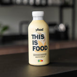 yfood Drink Smooth Vanilla, Leckere Trinkmahlzeit für unterwegs, THIS IS FOOD Drink, 33g Protein, 26 Vitamine und Mineralstoffe, 6 x 500ml, Geschmack Vanille