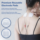 Alcedo TENS Unit + EMS Combination Machine Muscle Stimulator for Pain Relief, Electric Rechargeable Pulse Massager with 41 Modes for Back/Neck Pain Therapy, HSA FSA Eligible