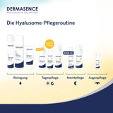 DERMASENCE Hyalusome eye care, 15 ml - Moisturizes, soothes and regenerates the skin on the eyes - for the dehydrated eye region - with hyaluronic acid and green tea extract - fragrance-free