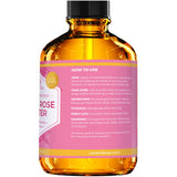 24 Karat Gold Rose Water Toner by Leven Rose Organic Natural Moroccan 24K Rosewater Toner 4 oz