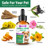 Dog Cough Treatment - Herbal Dog Cough Relief Drops for Allergy, Dry, Wet & Barky Cough - Allergy Relief Immune Supplement for Dogs of All Breeds & Sizes