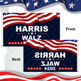 Kamala Harris Waltz 2024 Flag Kamala Harris Waltz for the People Flag Kamala Harris for President Flag 3x5Ft Patriotic Flag for Indoor House Yard Decor