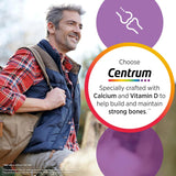 Adventure Home Centrum Silver Men + Multivitamin, Better Guide Vitamins Supplements Book Free Include, 275 Count (Pack of 1) + 1 Pill Organize Free