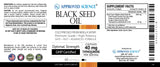 Approved Science Black Seed Oil - Cold Pressed Nigella Sativa - Standardized to 2% Thymoquinone - 60 Softgels - Boost Immune, Respiratory, and Digestive Systems