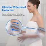 COMFYTHERA Waterproof Arm Cast Cover for Shower Hand Wound Protector Bath Adult Watertight Cast Bag Showering for Surgery Bandage Broken Hand,Wrist,Finger, Elbow Reusable Durable (B-Short Arm)