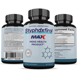 (2 Pack) Styphdxfirol Max 1600MG Advanced Men's Heath Formula 120 Capsules