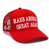 Trump Hat 2024 MAGA Hat Make America Great Again Hat Donald Trump Merchandise Embroidered Adjustable Trucker Hat