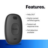 Lively Mobile2 - Medical Alert Device - 24/7 Emergency Help - Waterproof - with Optional Fall Detection - Lanyard Included - for Greater Independence