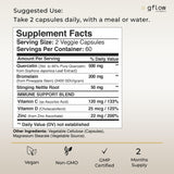 Quercetin with Vitamin C and Zinc - Quercetin 500mg - Quercetin with Bromelain - Zinc Quercetin - Stinging Nettle -120 Veggie Caps. Quercetin Supplements + Vitamin D3 (Non-GMO, Gluten-Free, Vegan)