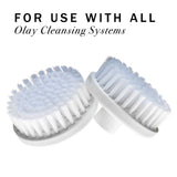 Olay Facial Cleaning Brush Advanced Facial Cleansing System Replacement Brush Heads, 2 Count