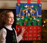 Nativity Fabric Advent Calendar (Countdown to Christmas)