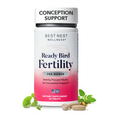 Best Nest Wellness Fertility Supplements for Women, Vegan Prenatal Vitamins for Women Methylfolate Ashwagandha Whole Food Blend Conception Supplements & Pre Natal Multivitamin Formula, 30Ct