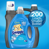 Snuggle Blue Sparkle Liquid Fabric Softener, 2X Concentrated, 200 Loads, 80 Fl Oz