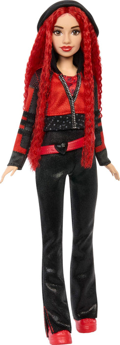 Mattel Disney Descendants: The Rise of Red Doll – Singing Red Doll with Movie-Inspired Clothes & Accessories, Sings “Seeing Red”