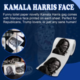 Pesky Patriot Kamala Harris Toilet Roll | Vice President Harris Funny Political Satire Gag Gift For Democrats and Republicans | 2-Pack of TP