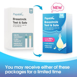 36-Count of Papablic Breastmilk Alcohol Test Strips, 2-min Quick & Accurate Detection for Alcohol in Breastmilk, Test Strips for Breastfeeding Moms at Home