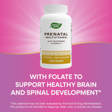 Nature's Way Prenatal Multivitamin, with folate for Healthy Brain and Spinal Development*, 180 Capsules