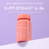 Dermala #FOBO SUPPLEMEANT to Be Acne Supplement | All Natural Daily Prebiotics Probiotics Vitamins Skin Mix with Zinc | Improve Clear Blemish-Free Radiant Skin Through Balancing Gut Health