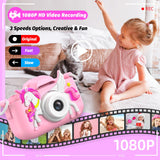 Kids Camera Toy, masterbee Children Camera Toys for Kids Age 3-12, Christmas/Birthday Gifts for Girls, 1080P HD Video Kids Digital Camera, Gift for 3 4 5 6 7 8 9 10 11 12 Year Old Girl