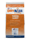 DRYBASE Tanking Slurry 25 KG - BBA Approved Waterproofing Cement for Walls, Basements, Ponds, Reservoirs