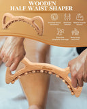 ONUEMP Wood Therapy Massage Tools, Cellulite Massager Body Slim Brush, Maderoterapia Kit Colombiana for Lymphatic Drainage, Anti Cellulite, Body Sculpting, Myofascial Release, Deep Tissue
