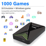 JAnimauxx Hyper Base Lbox Retro Game Console with Built in 4280 Top Games, Emulator console with 18 Emulators, 2TB Game Console HDD with LaunchBox Game System, Game Hard Drive for PC