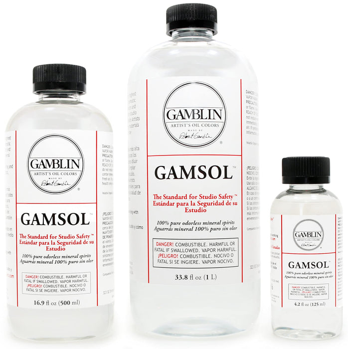 Artists' Grade Gamsol Oil Color Size: 16.9 oz