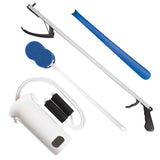 Rehabilitation Advantage Economy Hip/Knee Replacement Kit - 4 Pieces, Includes 32'' Reacher