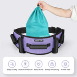 HayaYoffi Gait Belts Transfer Belt for Seniors with Padding Handles, Gate Belt for Elderly Lift Belts with Quick Release Buckle Anti-Slip Function Transfer Belt for Handicap, Physical Therapy (Purple)