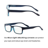 Readerest Blue Light Blocking Reading Glasses, UV Protection, Blue Light Glasses Men