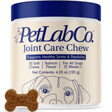 Petlab Co. Joint Care Chews - High Levels of Glucosamine for Dogs, Green Lipped Mussels, and Omega 3 - Dog Hip and Joint Supplement to Actively Support Mobility - Salmon