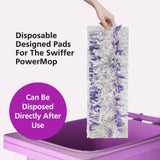 20 Pack Disposable Mopping Pads Refills for Swiffer PowerMop Multi-Surface Mop and Swiffer PowerMop Wood Mop, Spray Clean Pads Replacement