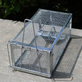 AOK Home Live Humane Cage Trap for Squirrel Mouse Rat Mice Rodent Animal Catcher for Indoor and Outdoor Small Animal 11x5.5x4.5 inch