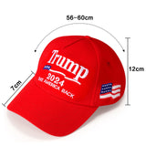 MAGA Hat Make America Great Again Hat, Keep America Great Hat, Trump 2024 Adjustable Baseball Hat Red