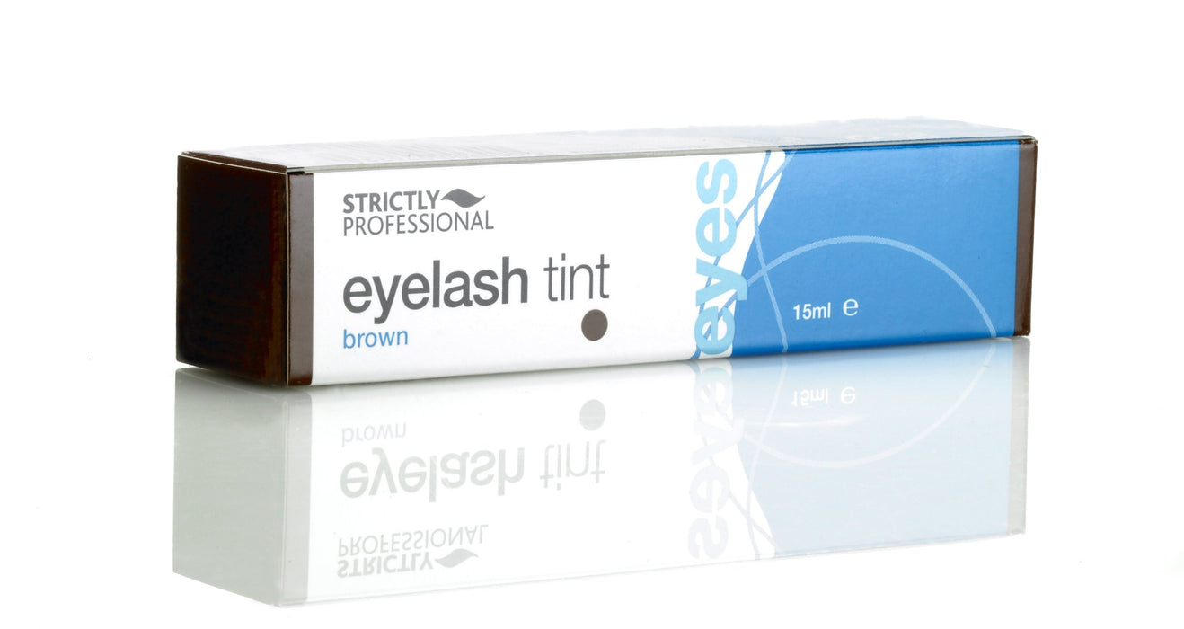 Strictly Professional Eyelash & Eyebrow Dye Tint Basic Tinting Kit Tint Lash (Eyelash Tint Brown-15g SPE7510) - Tint only, no developer