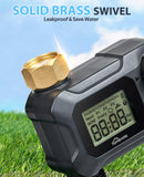 HOMENOTE Sprinkler Timer, Water Timer for Garden Hose, Programmable Irrigation Timer with Brass Swivel, Garden Hose Timer for Automatic Irrigation with Rain Delay/Manual Mode, IP65 Waterproof