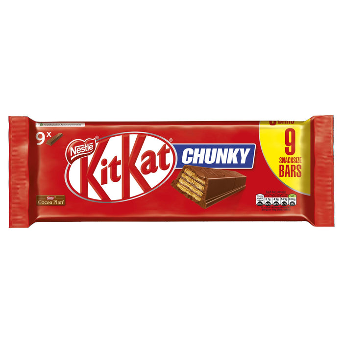 KitKat Chunky Milk Chocolate Bar, 9 x 32g