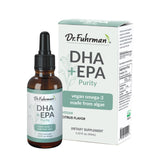 Dr. Fuhrman DHA+EPA Purity, Omega-3 Fatty Acids, Liquid Supplement with Dropper, Fresh Citrus Flavor, made from Lab-Grown Algae, Free of Contaminants, Vegan, 60 Servings