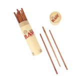 RAW Large Natural Wood Pokers | Pack, Push, and Roll | 8.75'' x .25'' Each Poking Stick | 20 Pack