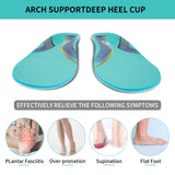 ORHILYA Plantar Fasciitis Pain Relief Men Arch Support Orthotics Shoes Insole Work Boot Inserts Absorb Shock Flat Feet Women Heel Spur Orthopedic Pad for Pronation Athletic Cushion