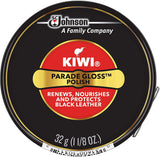 Kiwi Parade Gloss, Black Black 1.125 OZ (Pack of 4)