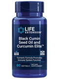 Life Extension Black Cumin Seed Oil & Curcumin Elite Turmeric Extract - Supplement - Formula for Healthy Immune System & Whole-Body Health- Gluten Free, Non-GMO - 60 Softgels
