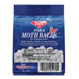 Enoz para Moth Balls For Insects, Kills Clothes Moths and Carpet Beetles, No Clinging Odor, 4 Oz (Pack of 6)